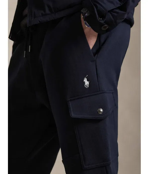 Спортивные штаны slim fit Polo Ralph Lauren, темно-синий — фото 4