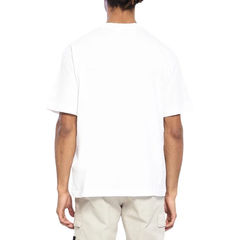 Футболка Light Compass с принтом, regular-fit STONE ISLAND, White — фото 3