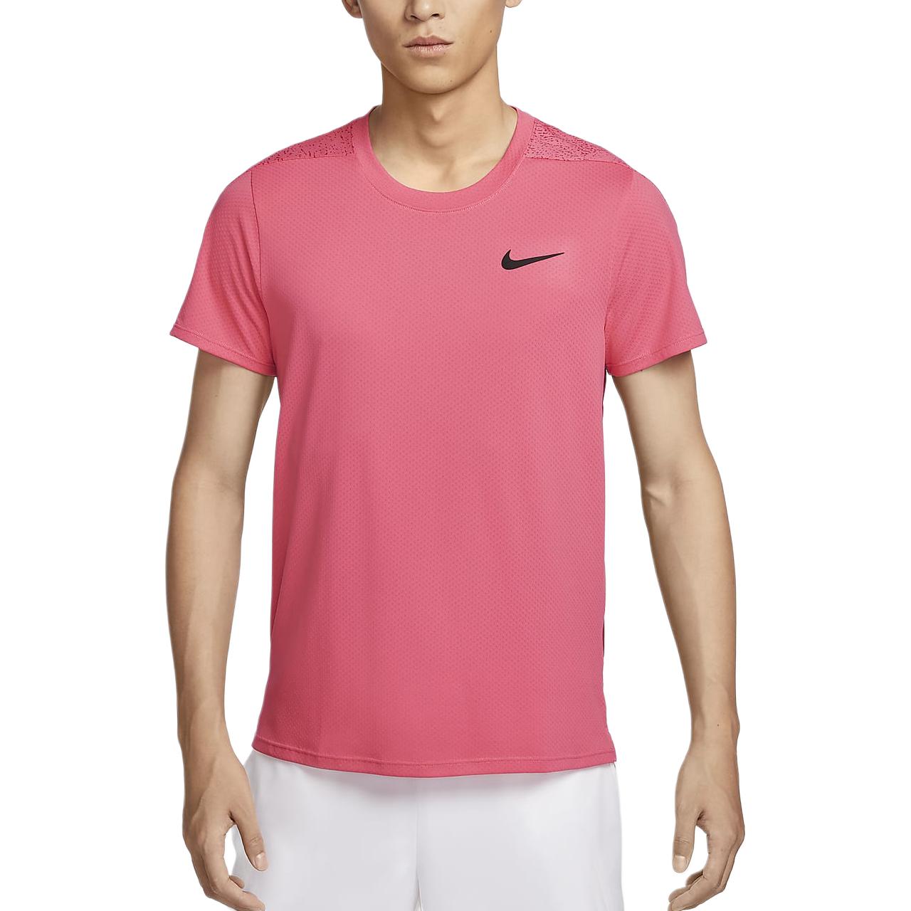 

Футболка Nike Dri-Fit Court Slam FW24 для тенниса мужская астероидный розовый