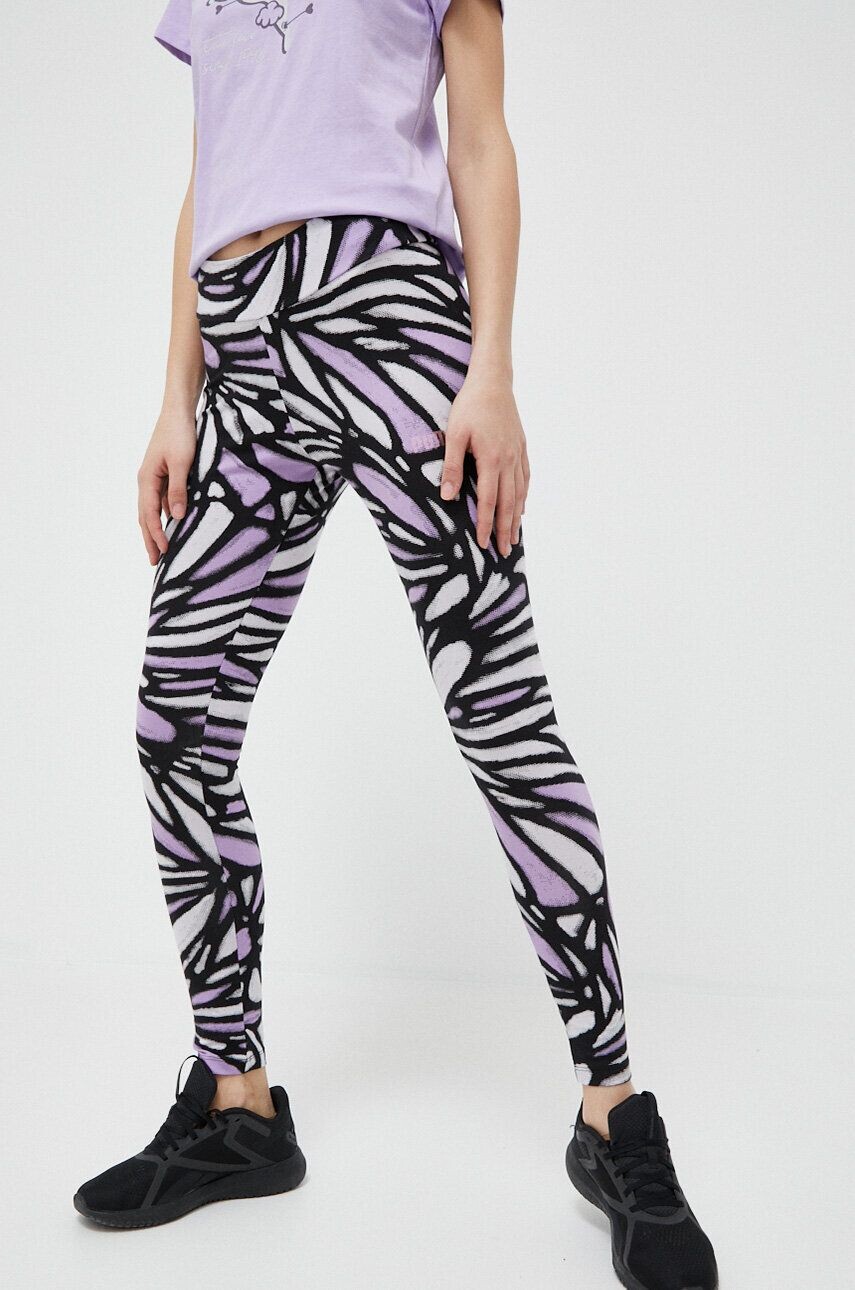 

Леггинсы Puma, фиолетовый