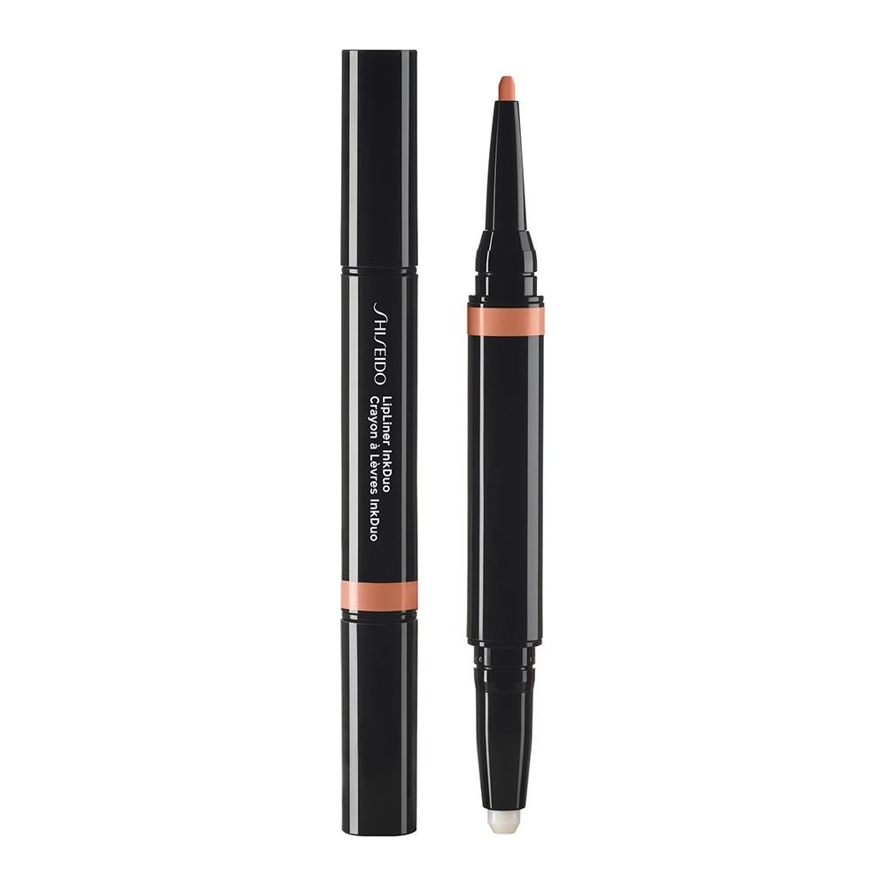 

Карандаш для губ lipliner inkduo prime+line Shiseido, 01 - bare, вес 1.1 гр.