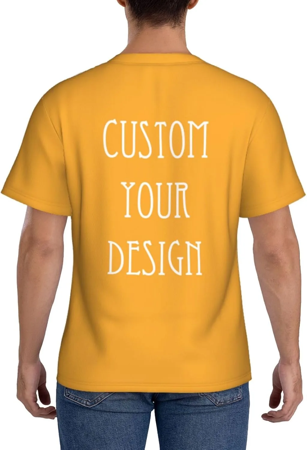 Футболка Custom T Shirts 4-Side Printable с логотипом — фото 2
