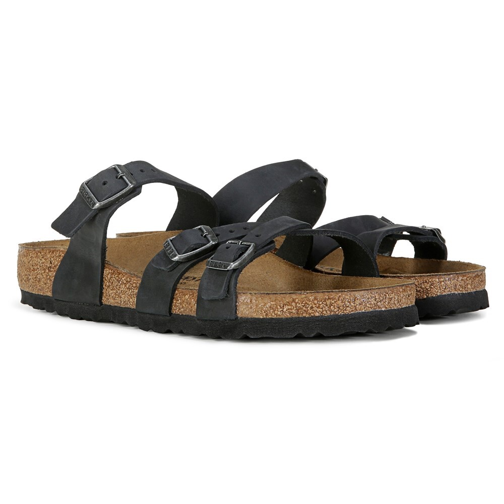 Женские сандалии Franca со стелькой Birkenstock, черный