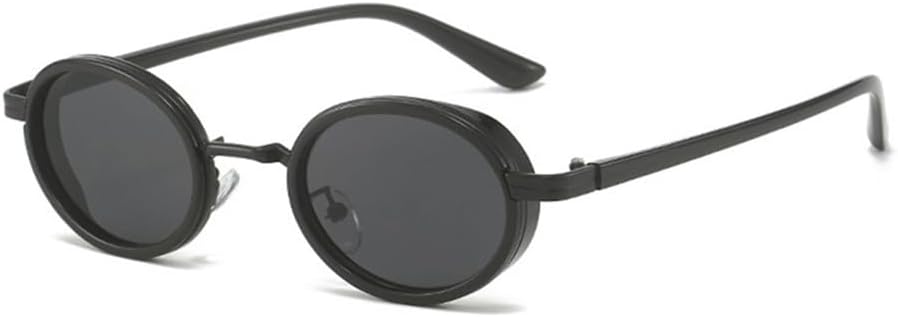 

Солнцезащитные очки UV400 с овальной оправой в стиле панк с градиентным переходом, подходят для женщин и мужчин, для бега и занятий спортом на открытом воздухе UYPTK, Black Gray