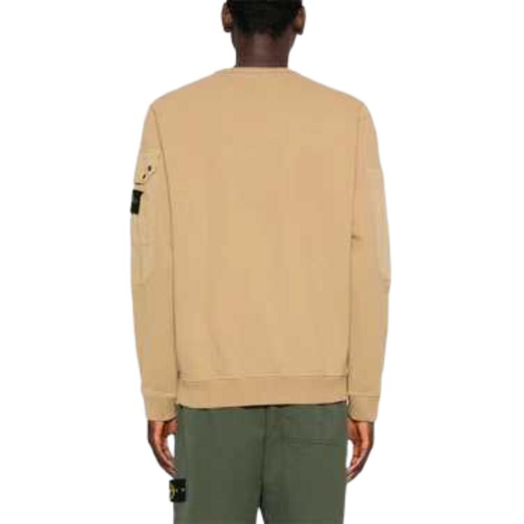 Толстовка мужская коричневая Stone Island, коричневый — фото 4
