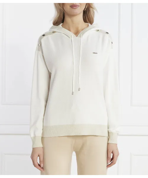 

Свитер Loose fit Liu Jo Sport, бежевый