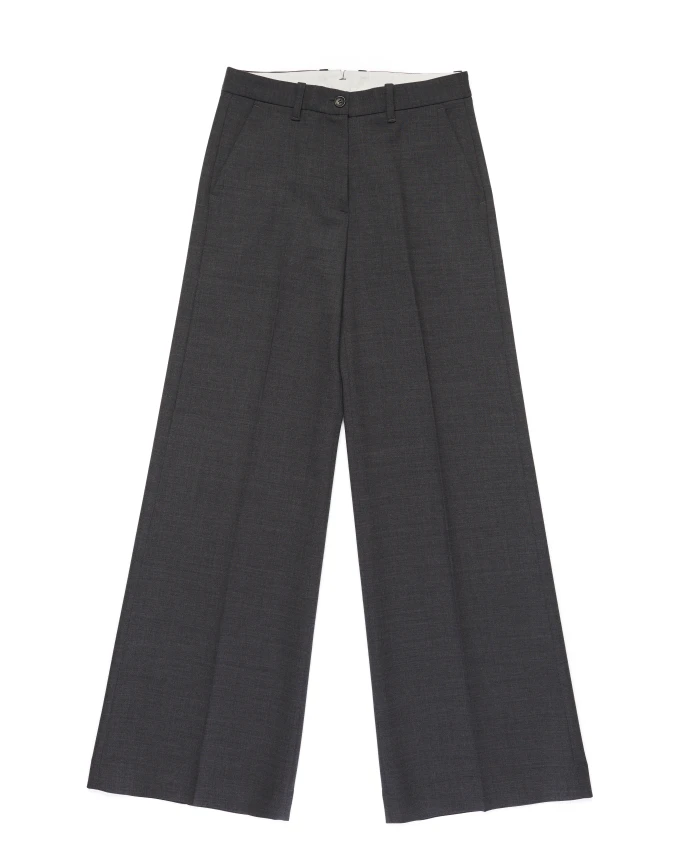 

Серые брюки-палаццо чинос Nine In The Morning, серый