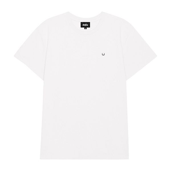 

Женская футболка Lil Smile для повседневной носки Dalix, White