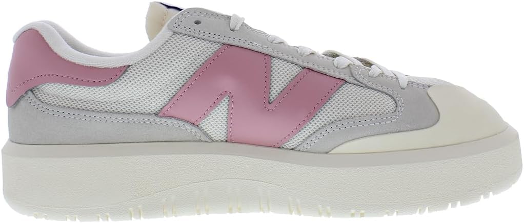 Женские кроссовки New Balance CT302 Court, белый/розовый — фото 3