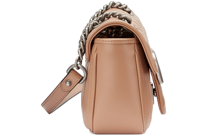 Женская кожаная мини-сумка кроссбоди GUCCI — фото 4