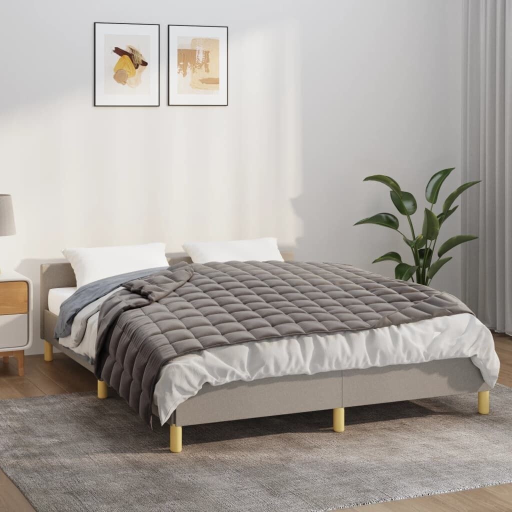 

Одеяло утяжеленное The Living Store серое 140х200 см, 10 кг ткань, серый