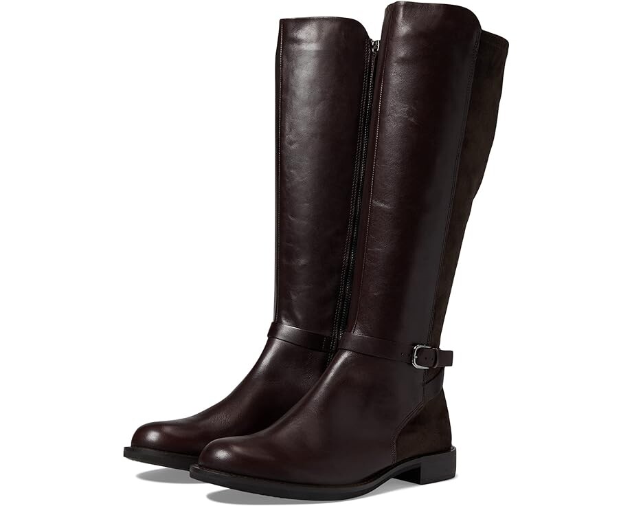 

Ботинки ECCO Sartorelle 25 Tall Buckle Boot, цвет Mocha/Coffee