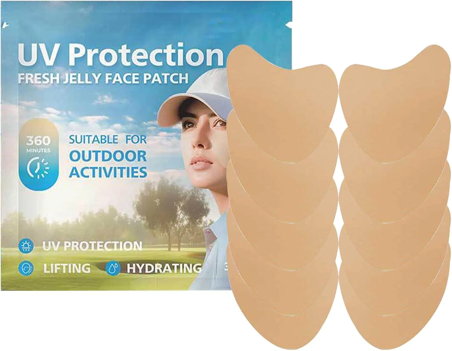 Патч для лица против солнца Generic UV Sun Blocker