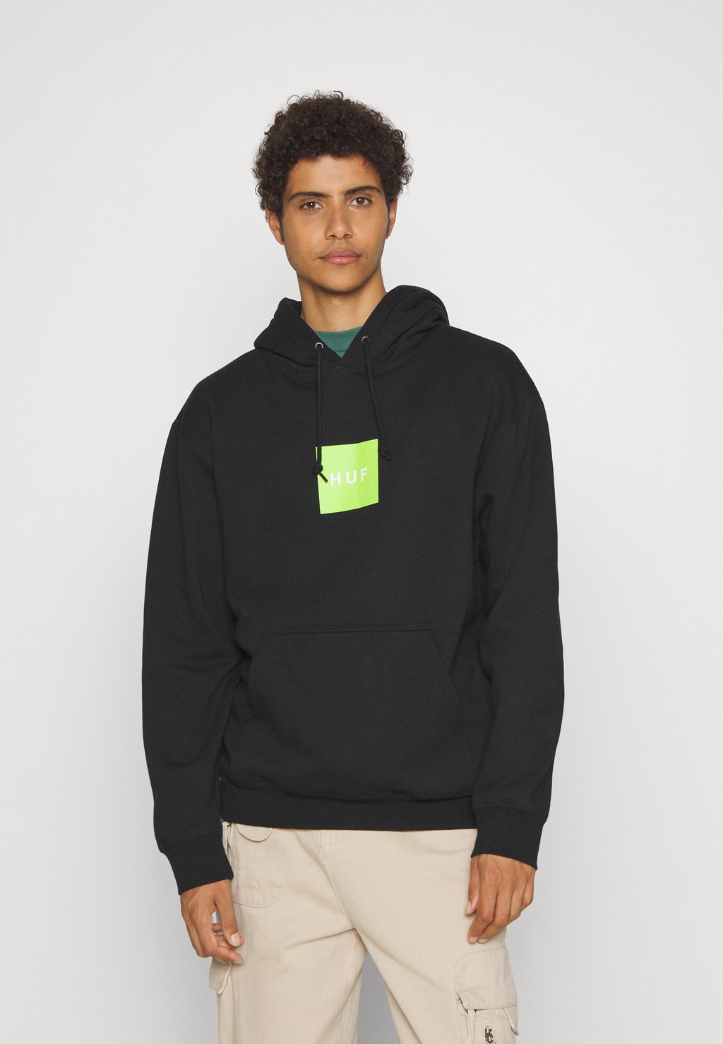 

Толстовка HUF BOX HOODIE UNISEX, черный