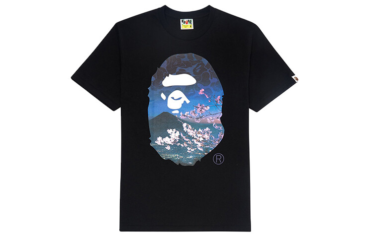 

Футболка серии Ape Head унисекс A Bathing Ape, черный