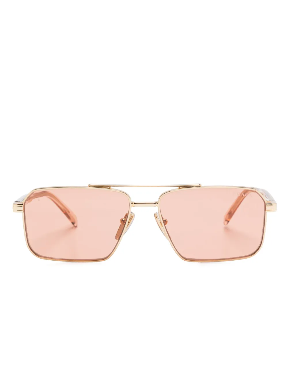 

Солнцезащитные очки-пилоты Prada Eyewear, золотой