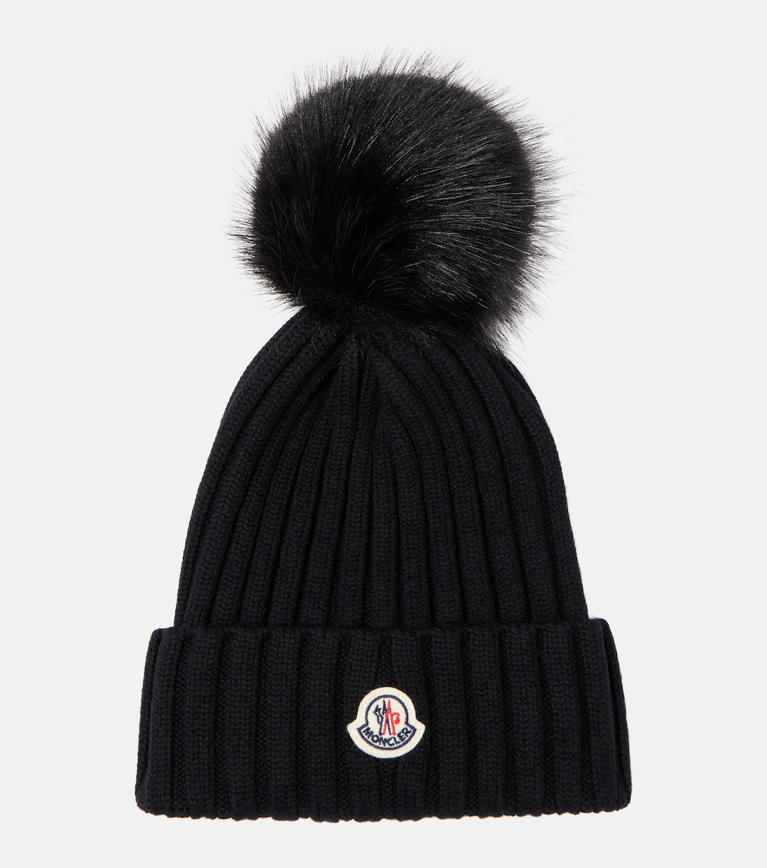 

Шерстяной бини Moncler, черный