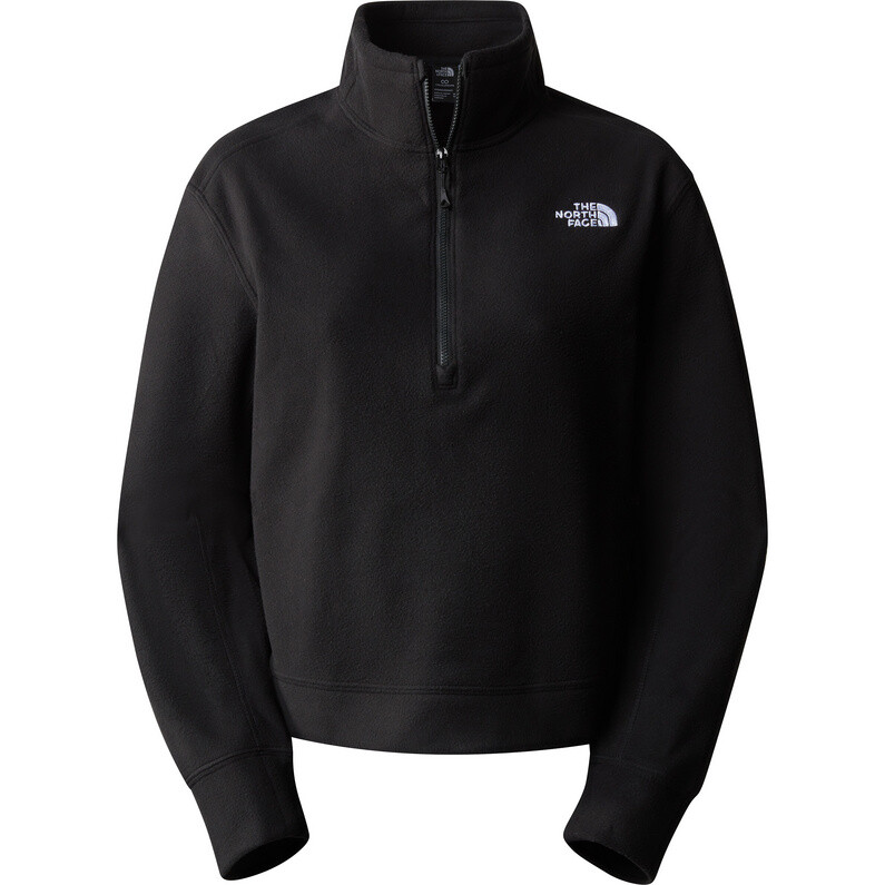 

Женский пуловер 100 Glacier с полумолнией до половины The North Face, черный