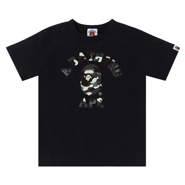

Футболка BAPE Kids City Camo College Tee 'Black'