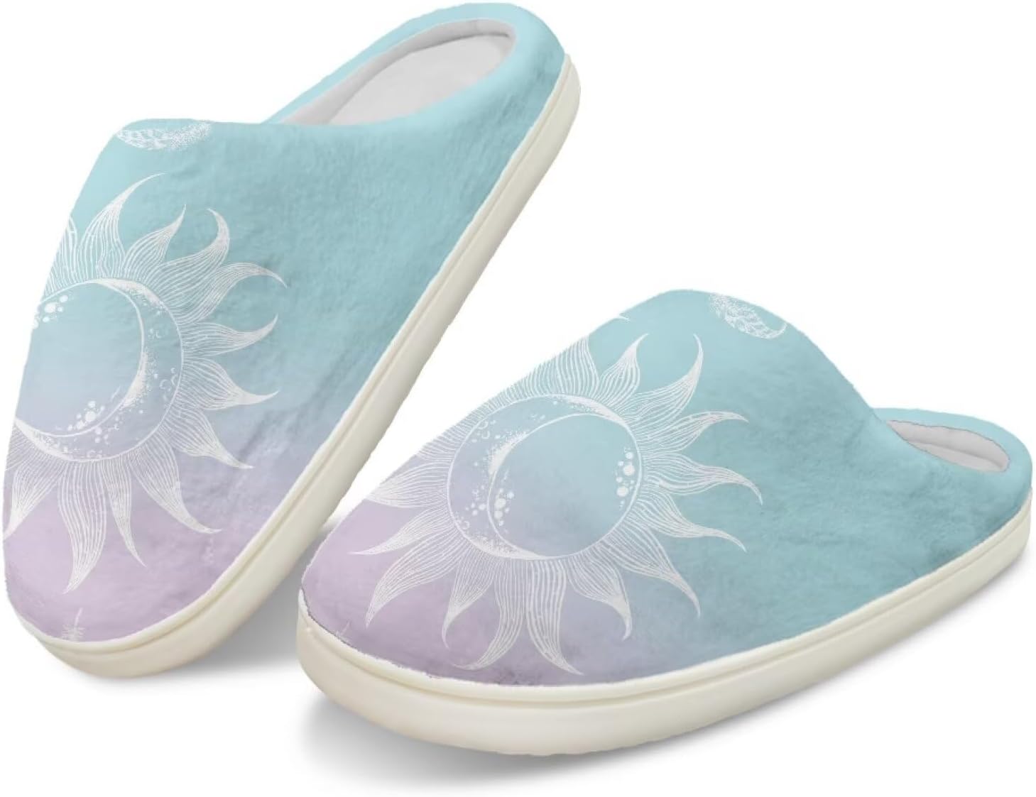 

Мягкие тапочки для женщин, домашние милые тапочки для подростков, размер 4-12 Cugasmaru, Sun