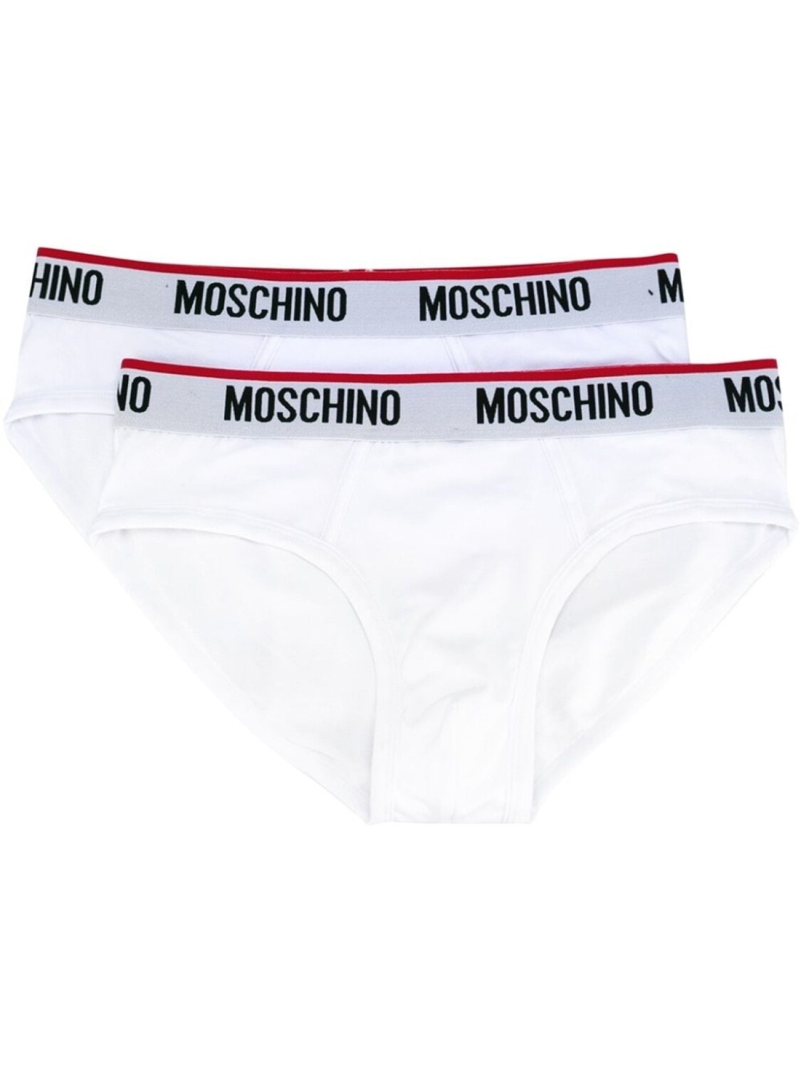 

Moschino комплект трусов с логотипом, белый