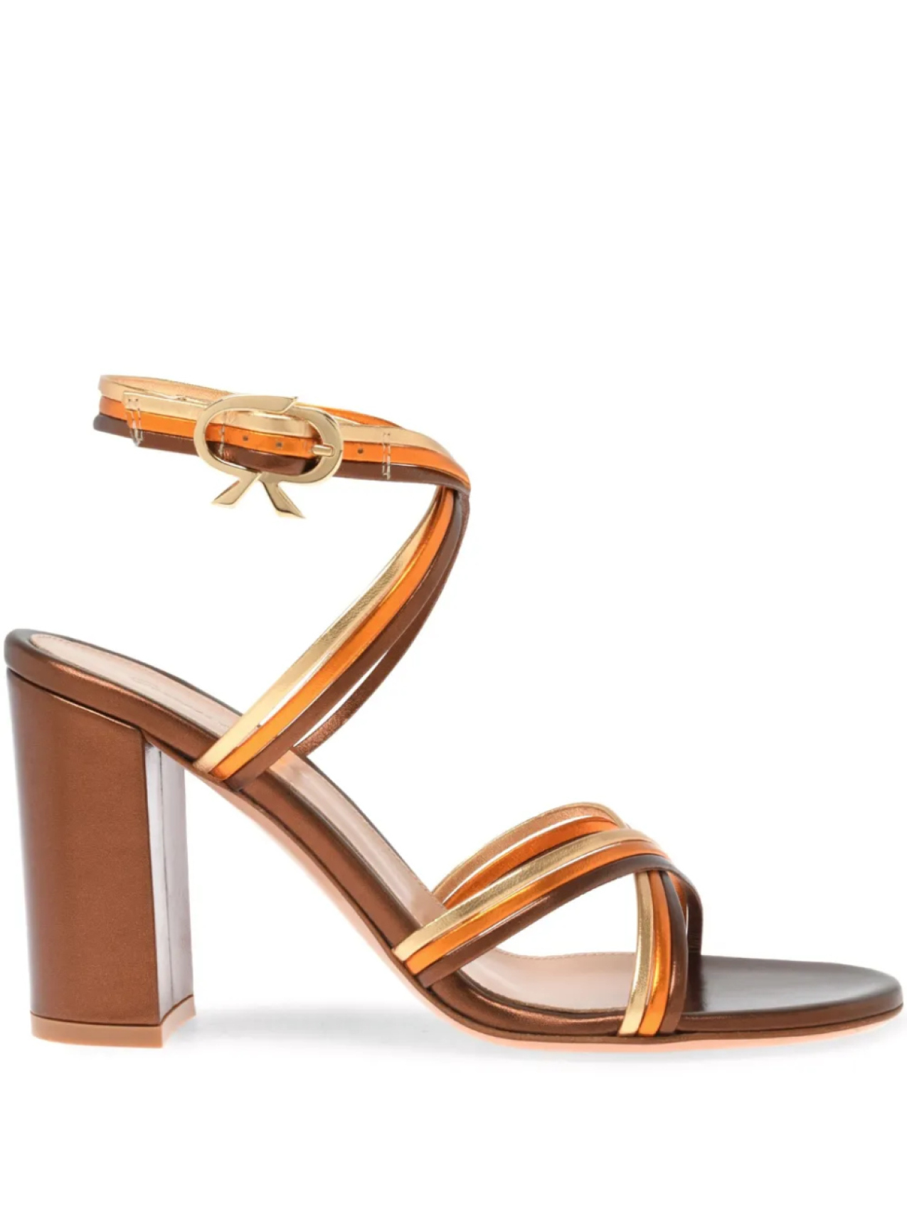 Босоножки Gianvito Rossi Calissa 85 мм, коричневый