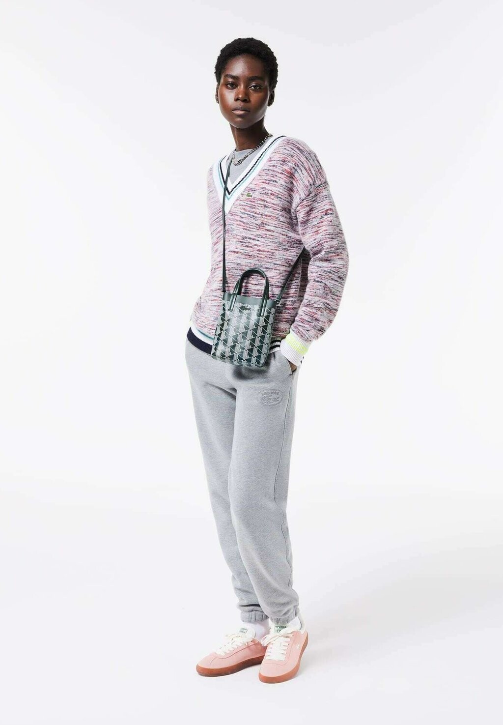 

Сумка через плечо Lacoste, зеленый