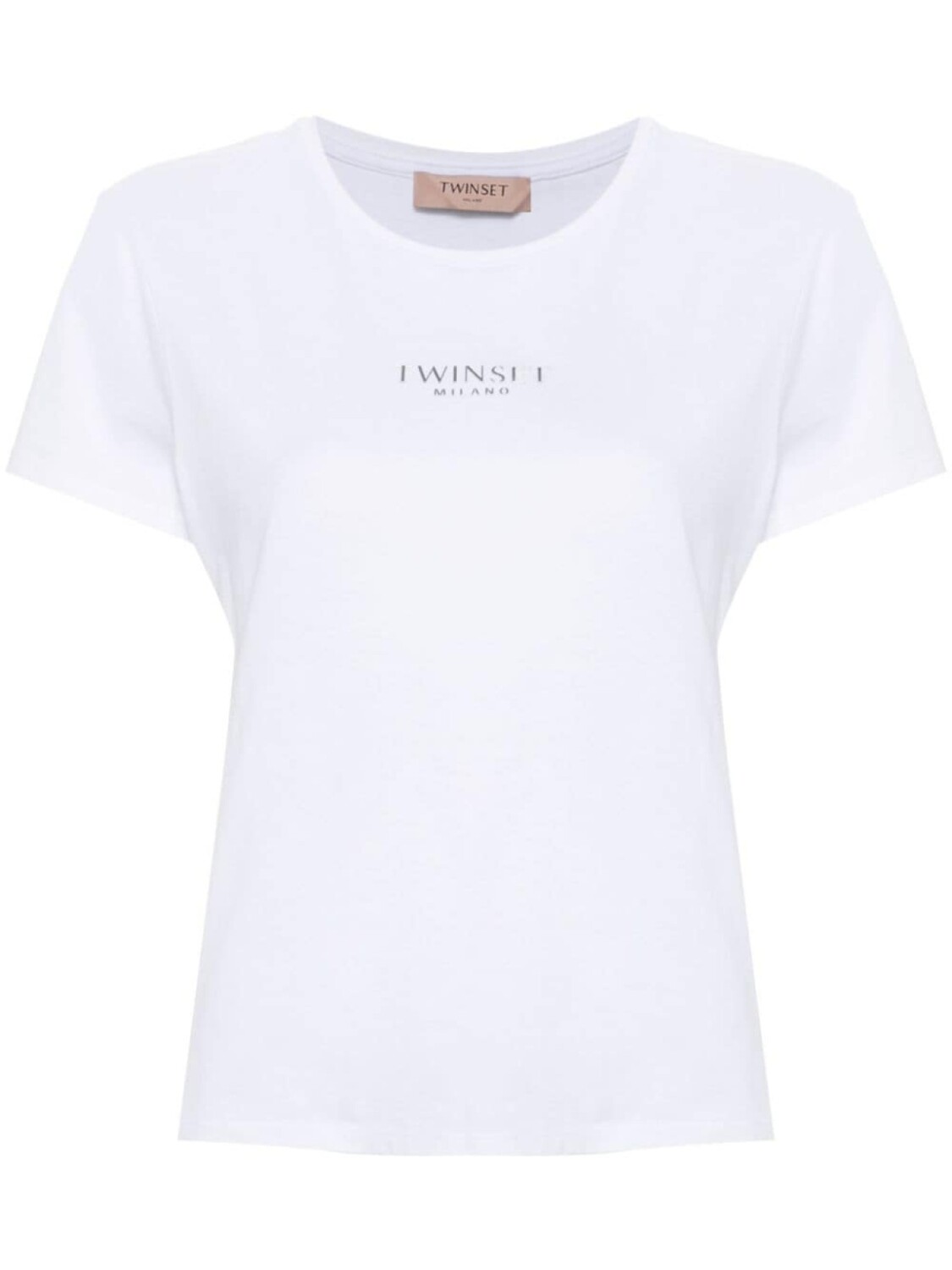 

TWINSET футболка с логотипом, белый