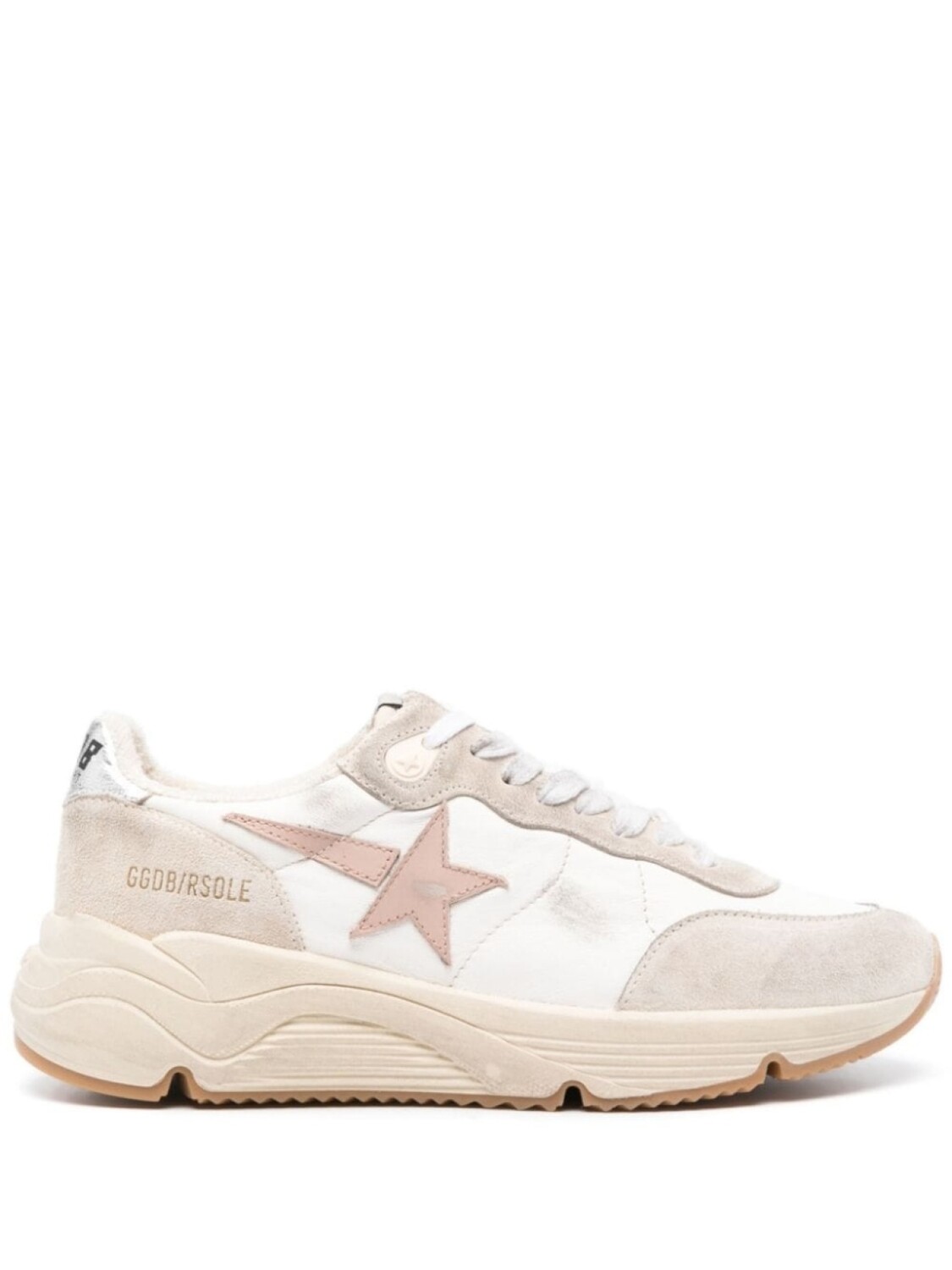 

Golden Goose кеды Running Sole с эффектом потертости, нейтральный цвет