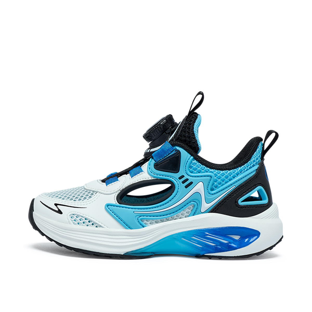 

Rebound Breathable Lightweight Cushioning Low Top Casual Shoes Kids' BIG WASP, twiсветло синий