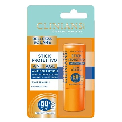 

CLINIANS SOLARE 10 ML STICK FP50 Солнцезащитный стик для чувствительной кожи