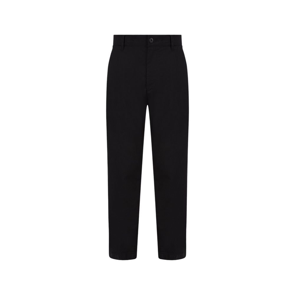 

Черные хлопковые джинсы и брюки из хлопка Calvin Klein Jeans