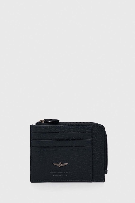 

Кожаный кошелек Aeronautica Militare, темно-синий