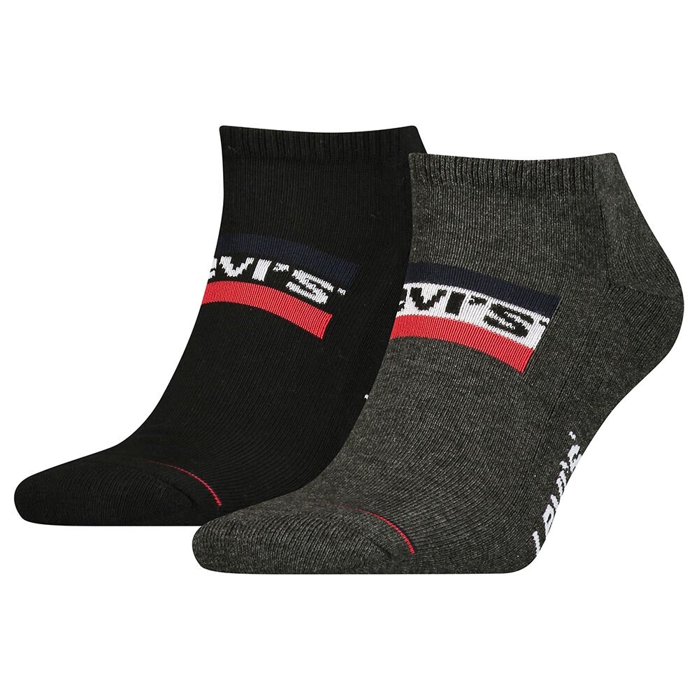 

Носки Levi´s Low Cut Sportswear Logo Half 2 шт, разноцветный