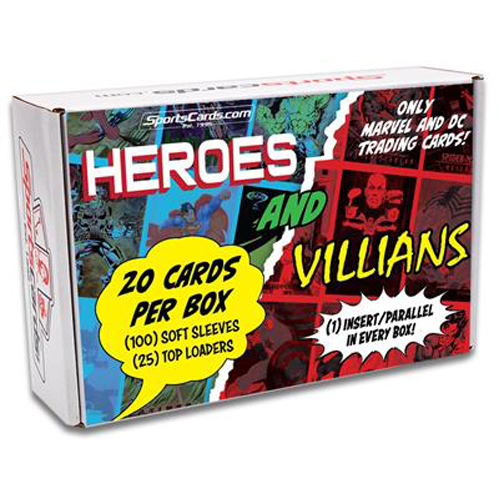 

Карточная игра Heroes And Villains Trading Cards