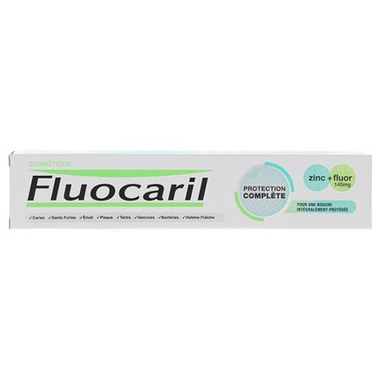 

Полная защита - зубная паста с фторидом цинка 145 мг 75 мл Fluocaril