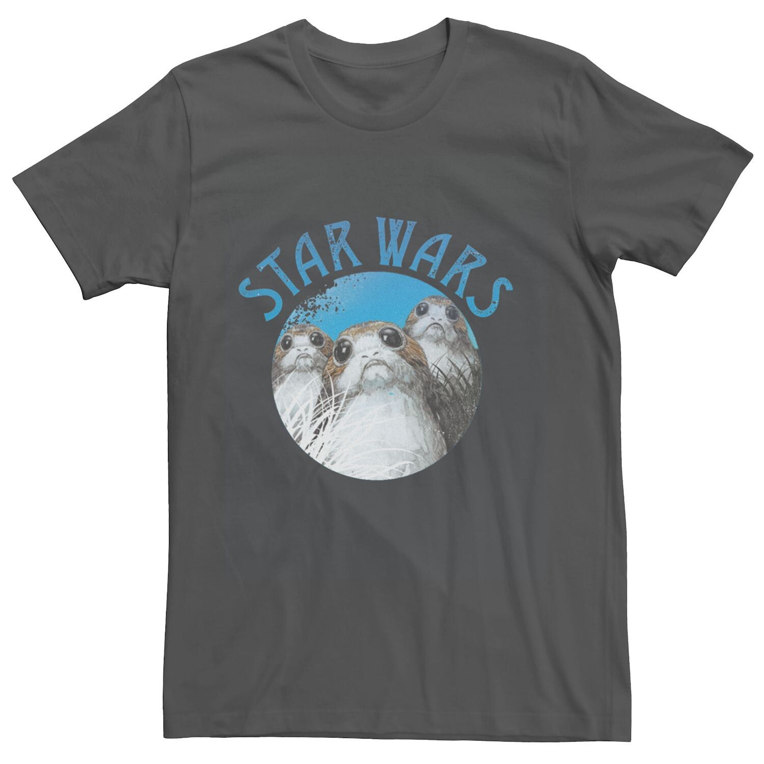 

Мужская футболка Last Jedi Porgs в стиле поп с милым значком Star Wars