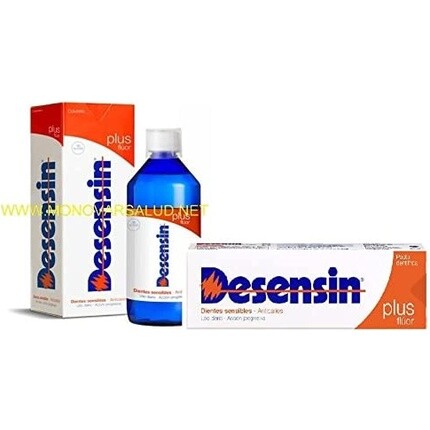 

Зубная паста Vitis Desensin Pack 100 г и жидкость для полоскания рта, 3 Brujas