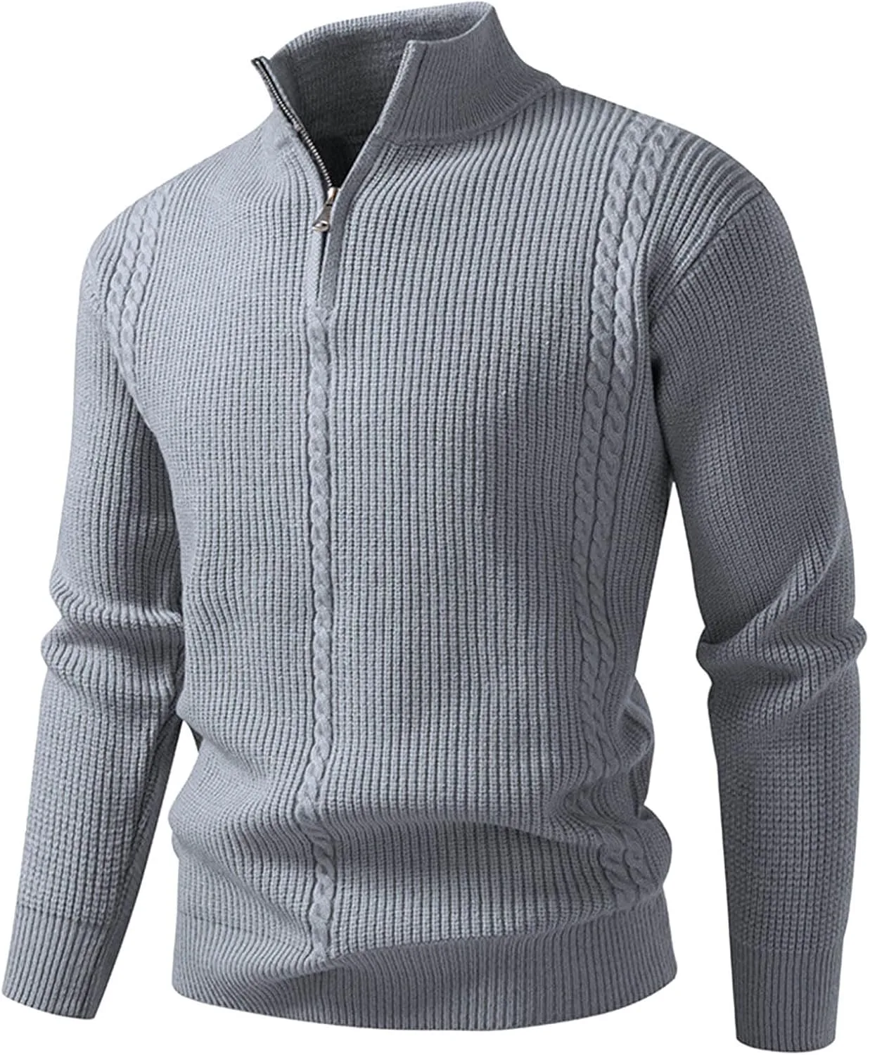 

Мужской свитер-пуловер Quarter Zip Slim Fit hmbudp