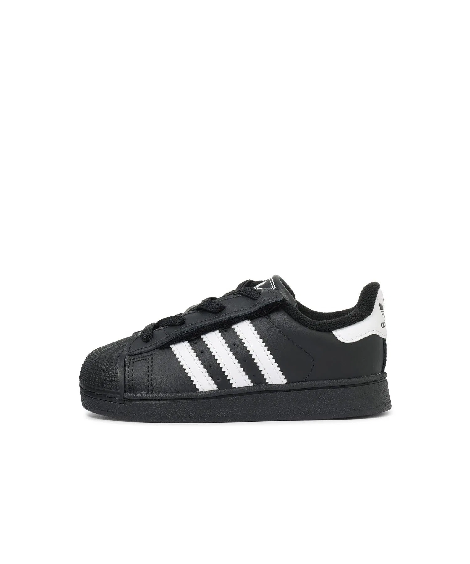 Детские кроссовки adidas Superstar II CF EL I IH6403 чёрные