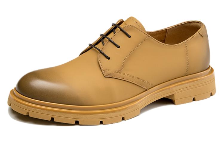 

Мужские повседневные туфли, низкие, цвет: земляной желтый AOKANG, Earth Yellow