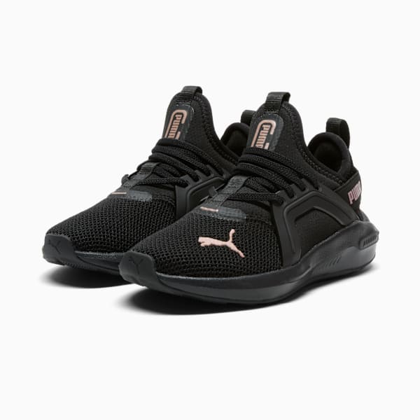 Маленькие дети не любят кроссовки Soft Enzo 5 Rose Gold Puma, черный — фото 2