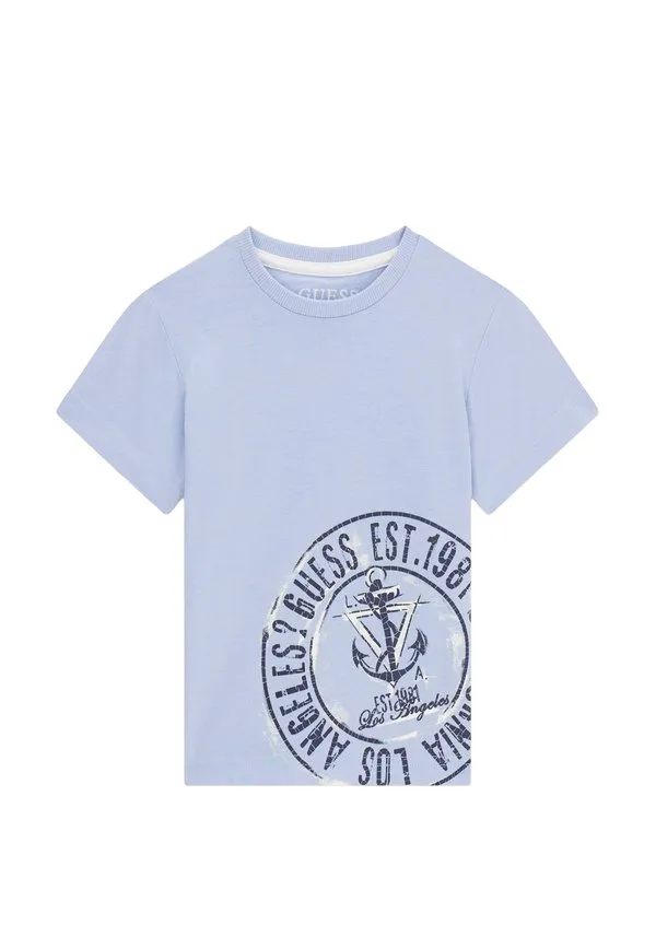 Футболка с логотипом mit Guess, Himmelblau