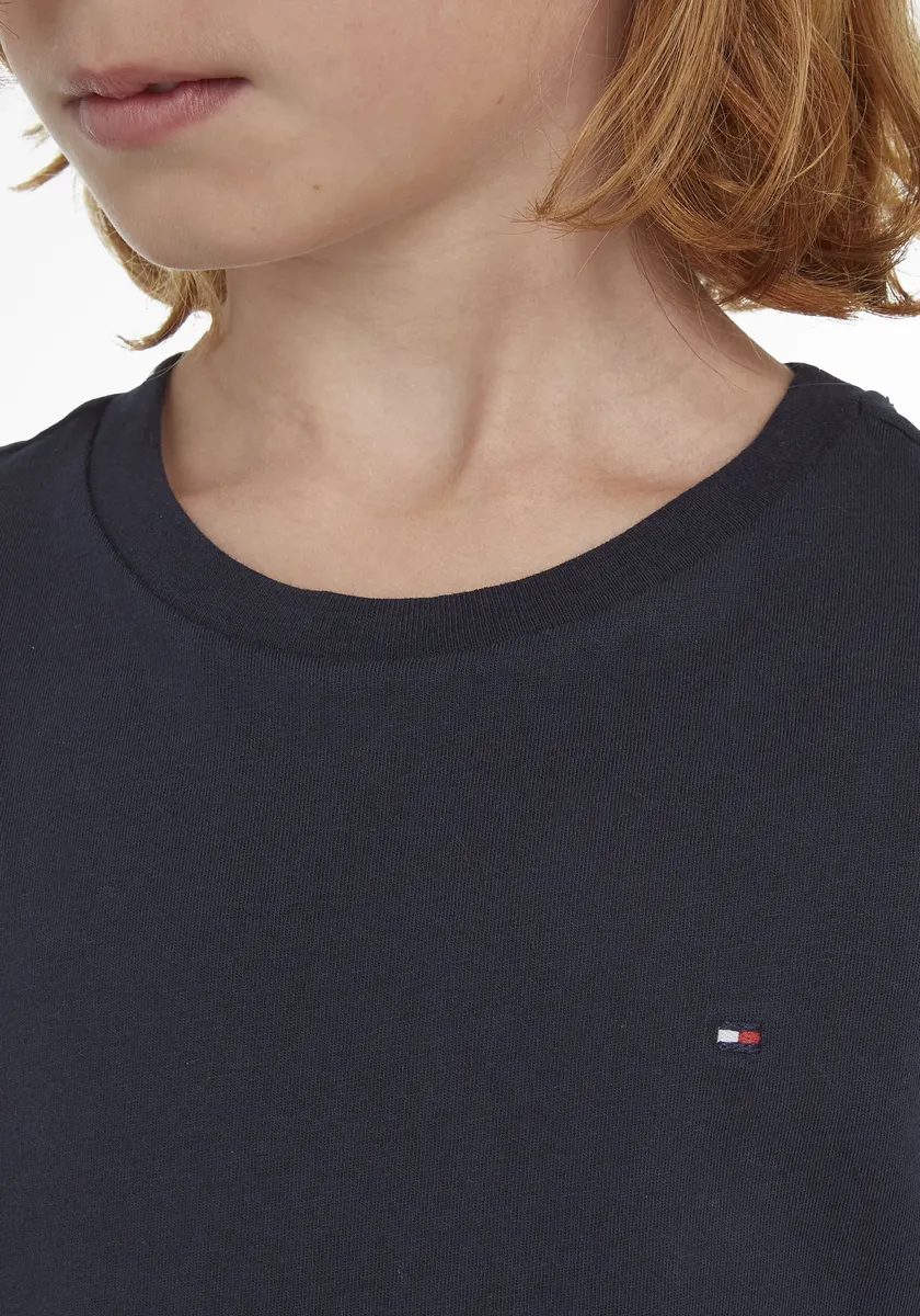 Футболка Tommy Hilfiger "BOYS BASIC CN KNIT", цвет морской волны — фото 3