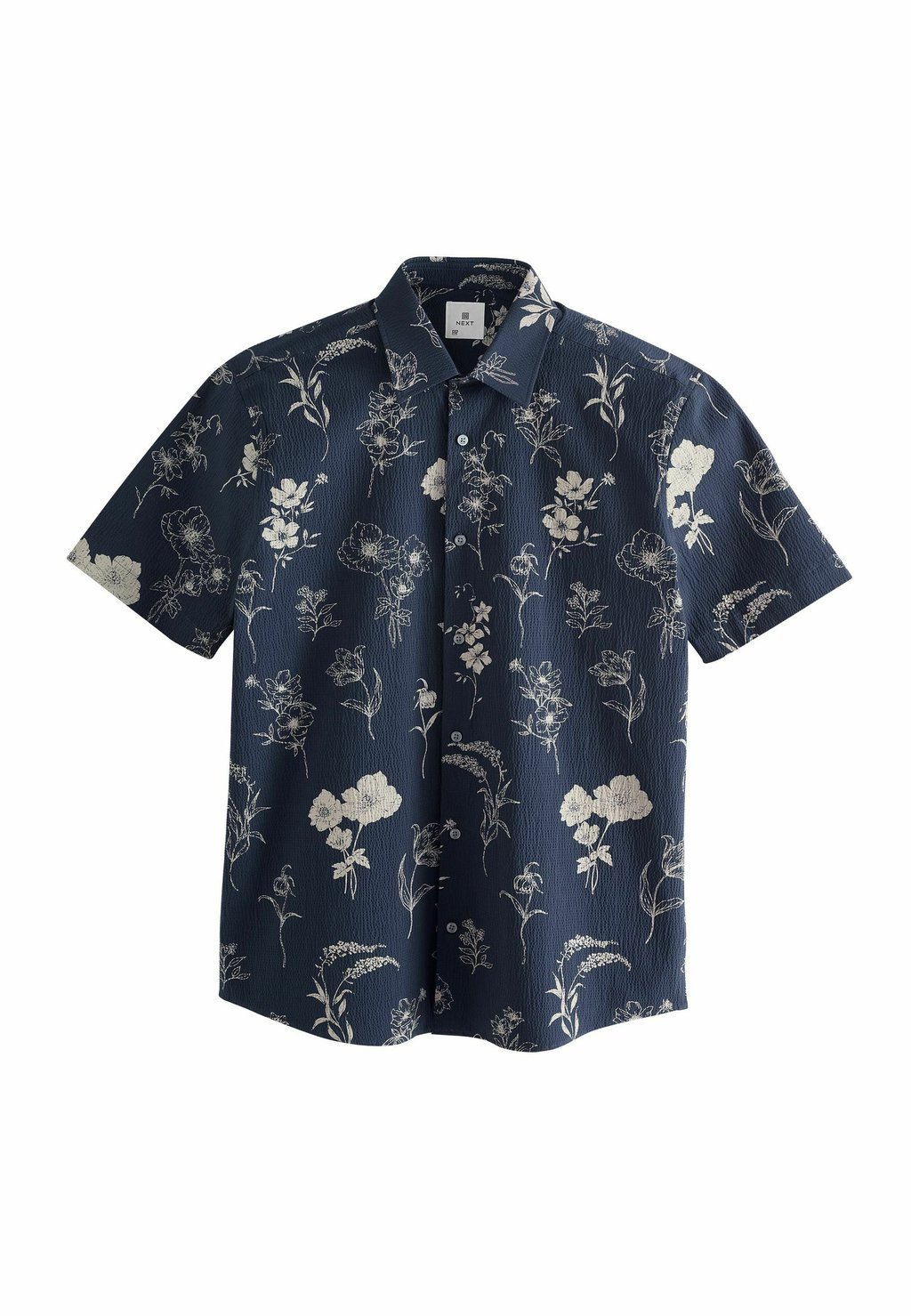 

Рубашка REGULAR FIT - SHORT SLEEVE Next, синий