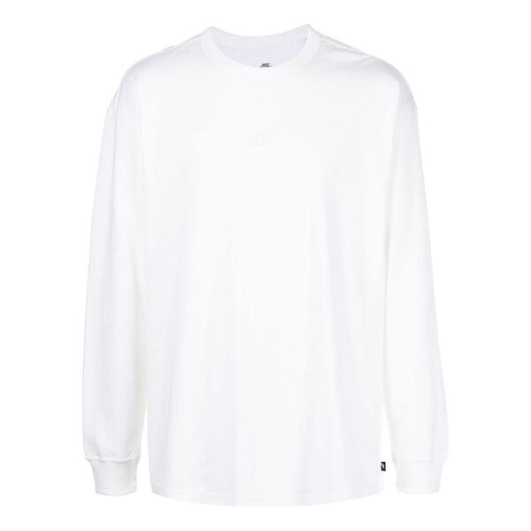 

Футболка sportswear premium essentials long-sleeve t-shirt 'white' Nike, белый