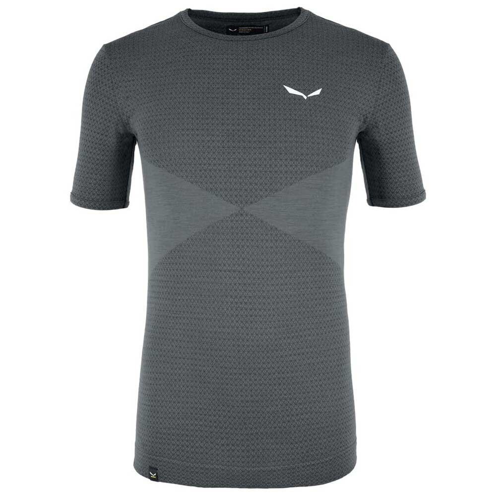 

Футболка Salewa Zebru Medium Warm AMR, серый