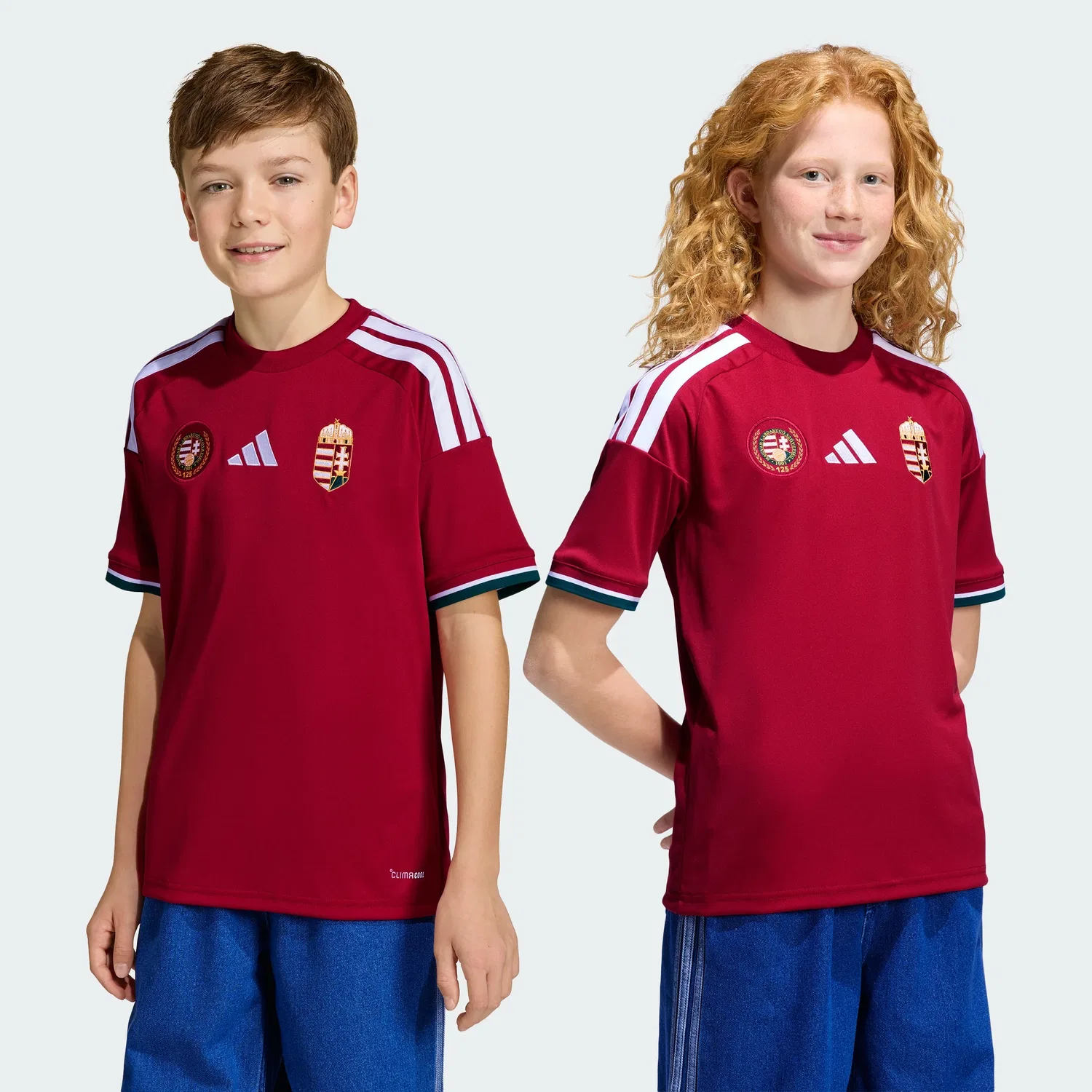 Детская домашняя футболка adidas Hungary 26, Team Victory Red