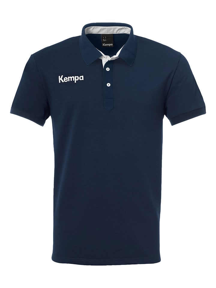 

Kempa Поло-рубашка "Prime" темно-синего цвета, Синий, Kempa Поло-рубашка "Prime" темно-синего цвета