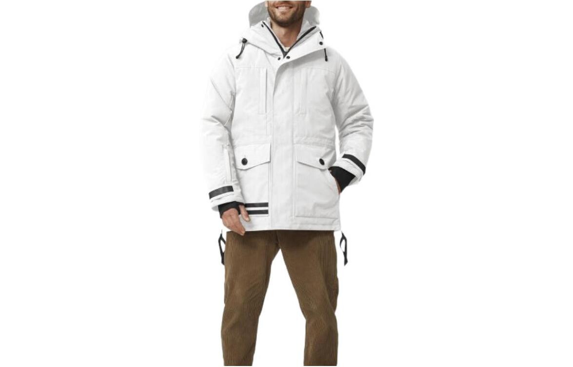 

Мужской пуховик Canada Goose, белый